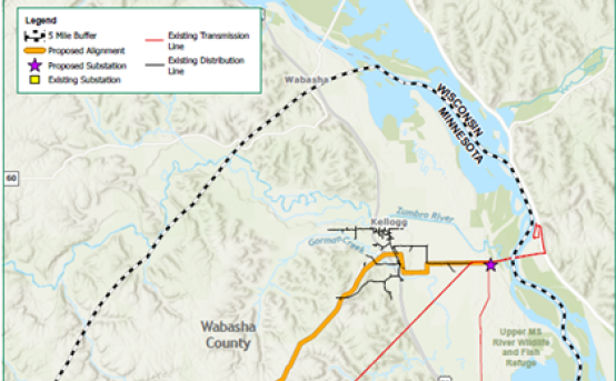 Wabasha 161 kV Relocation Project