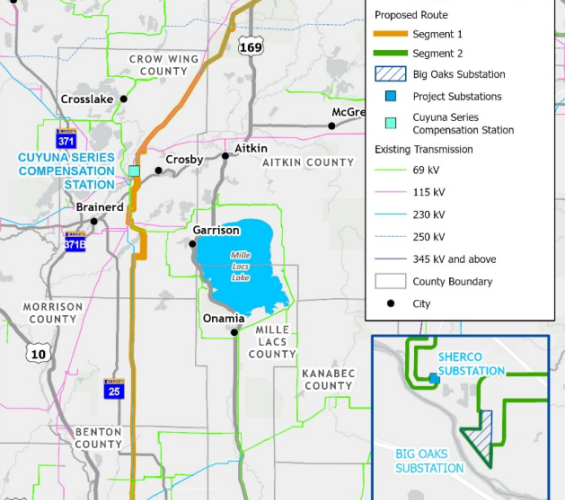 Northland Reliability 345 kV Transmission Line Project